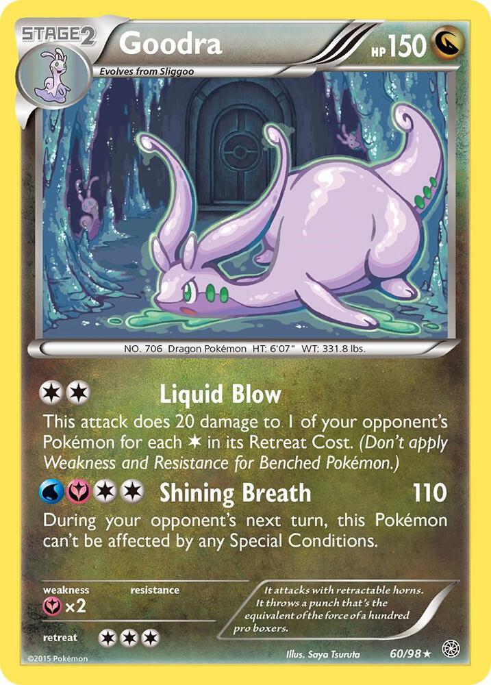 Goodra 60/98 (XY - Ancient Origins) - Holofoil