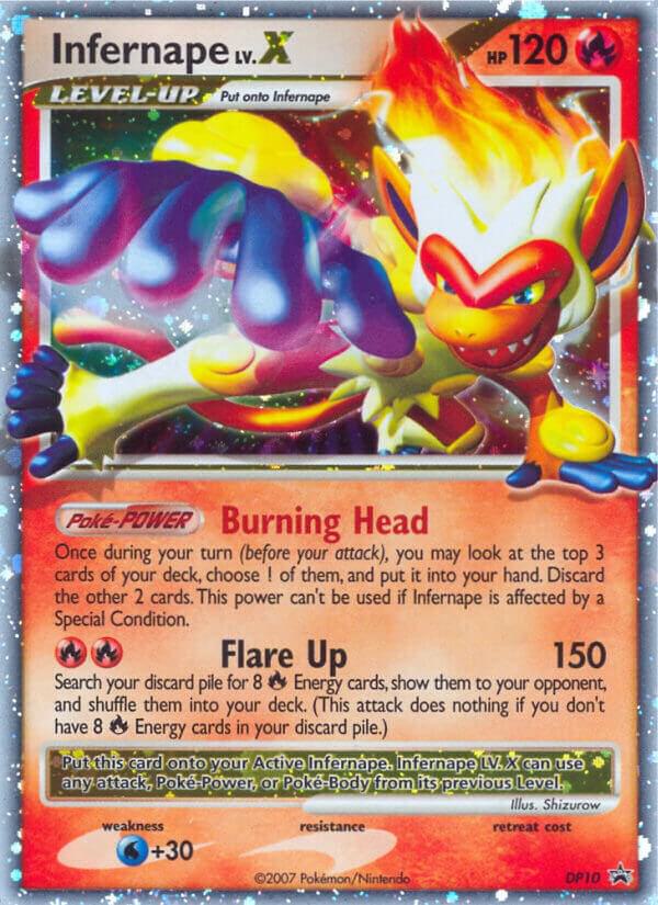 Infernape LVX DP10 (Diamond and Pearl Promos) - Holofoil