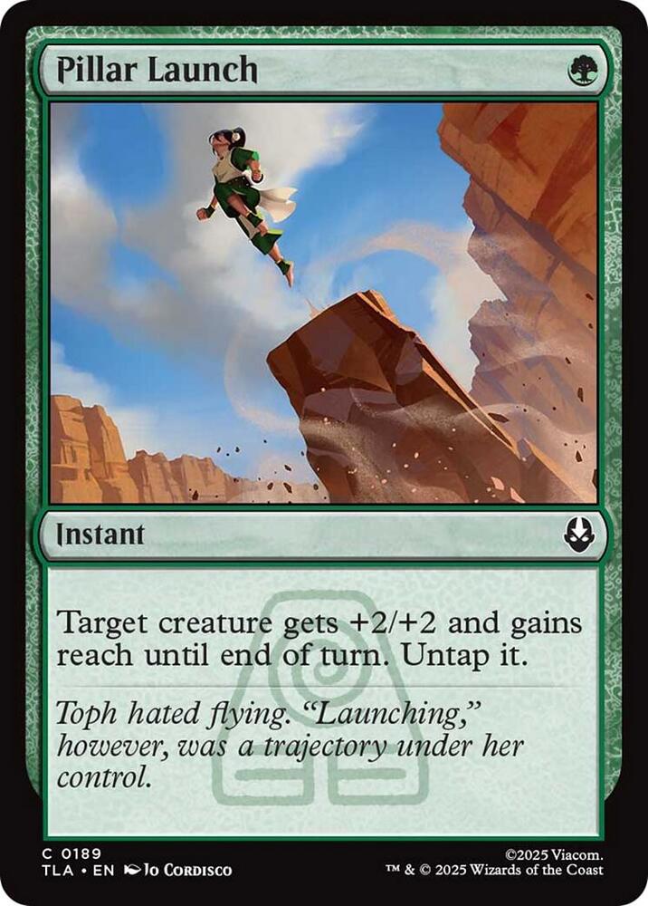 Pillar Launch 189/286 (Avatar: The Last Airbender) - Foil