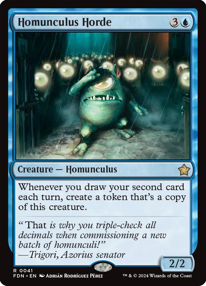 Homunculus Horde 41 (Foundations)