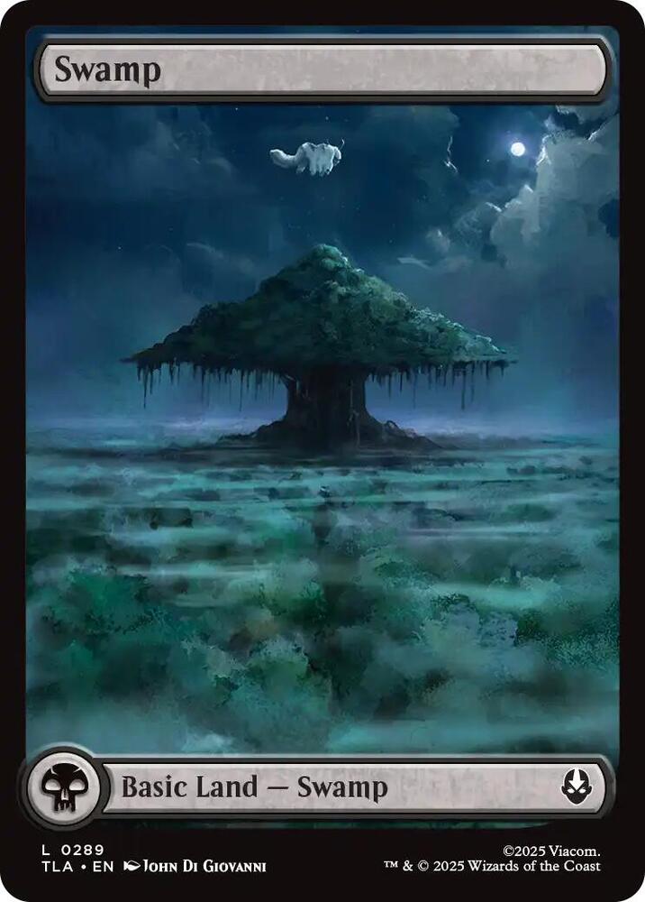 Swamp 0289 289 (Avatar: The Last Airbender) - Full Art Foil