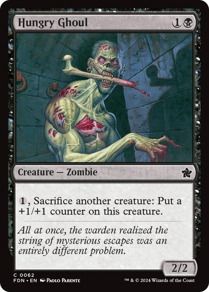 Hungry Ghoul 62/291 (Foundations) - Foil