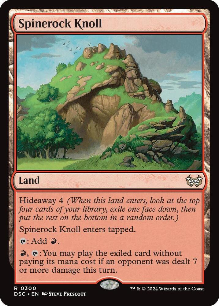 Spinerock Knoll 300/40 (Commander: Duskmourn: House of Horror)