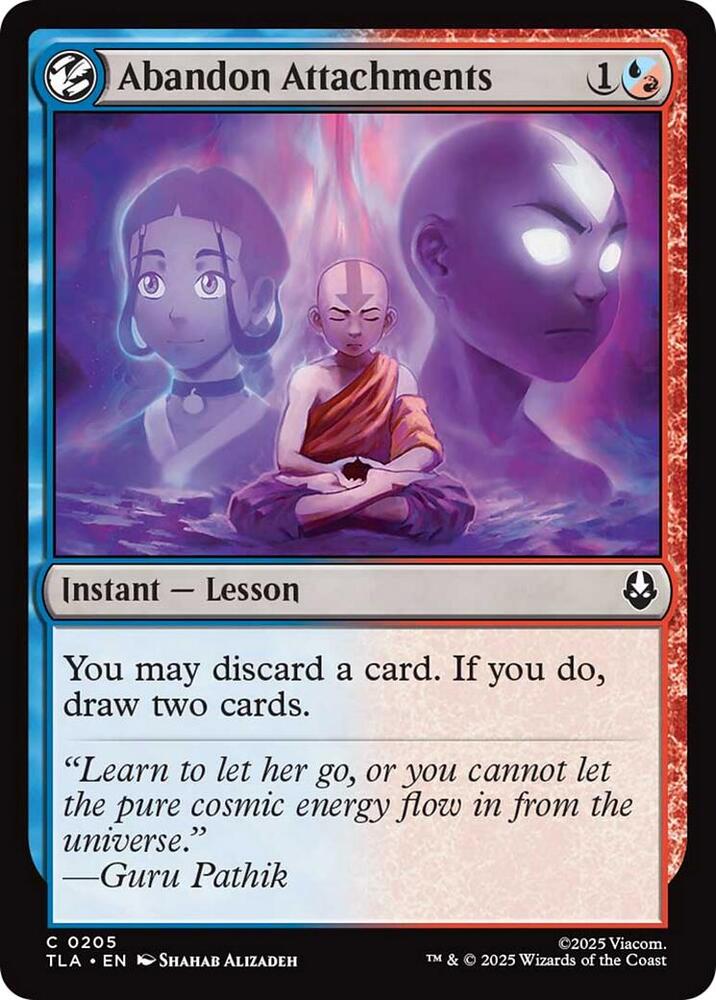 Abandon Attachments 205 (Avatar: The Last Airbender)