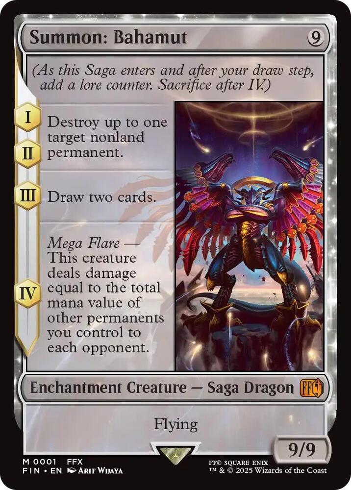 Summon: Bahamut 1/309 (FINAL FANTASY)