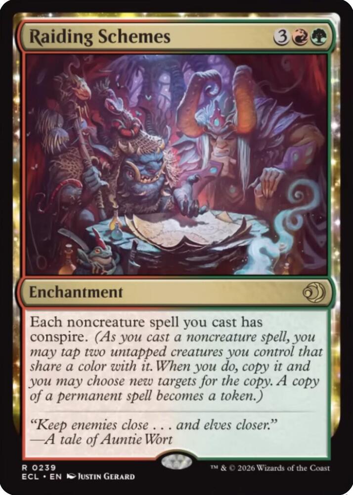 Raiding Schemes 239/273 (Lorwyn Eclipsed)