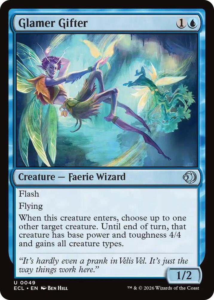 Glamer Gifter 49 (Lorwyn Eclipsed) - Foil
