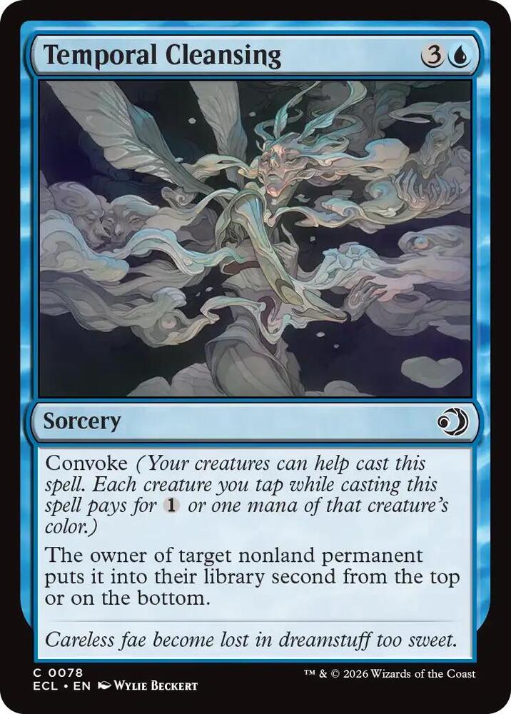Temporal Cleansing 78/273 (Lorwyn Eclipsed) - Foil