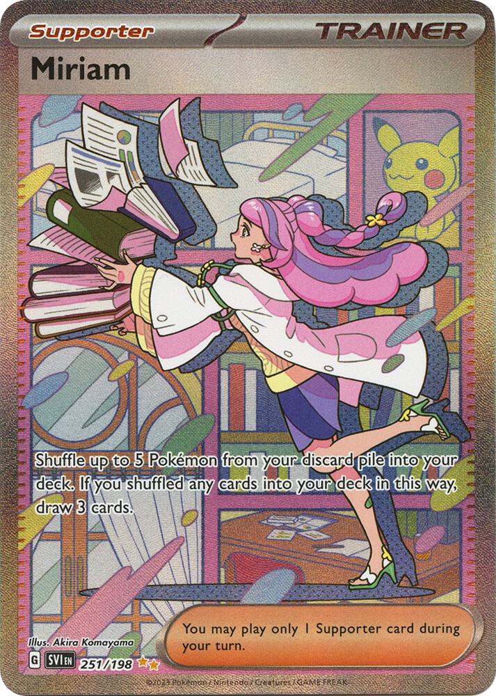 Miriam 251/198 (SV01: Scarlet & Violet Base Set) - Holofoil
