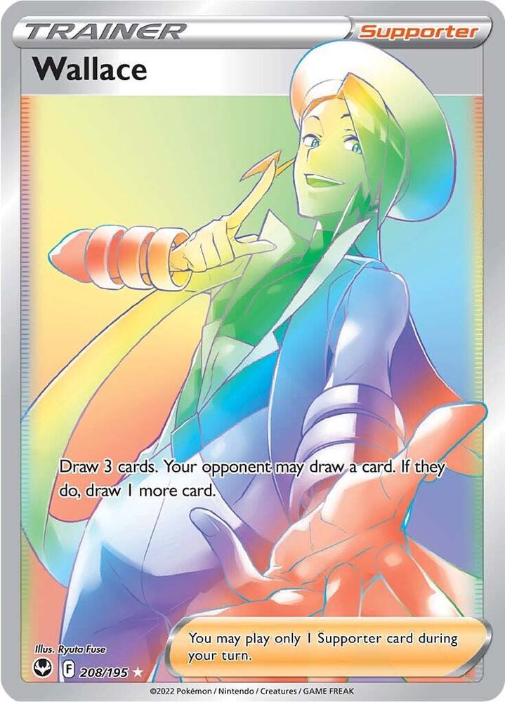 Wallace Secret 208/195 (SWSH12: Silver Tempest) - Holofoil