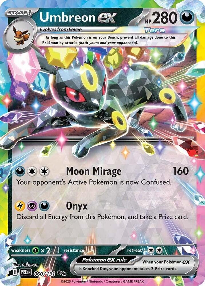 Umbreon ex 060/131 (SV: Prismatic Evolutions) - Holofoil