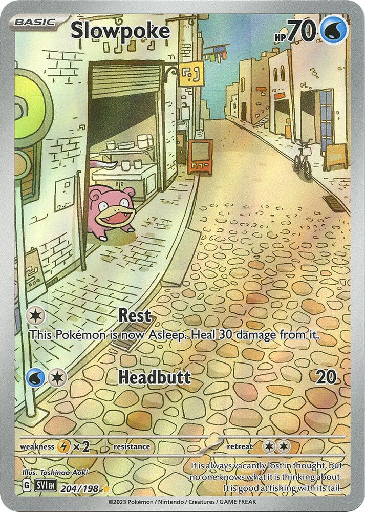 Slowpoke 204/198 (SV01: Scarlet & Violet Base Set) - Holofoil