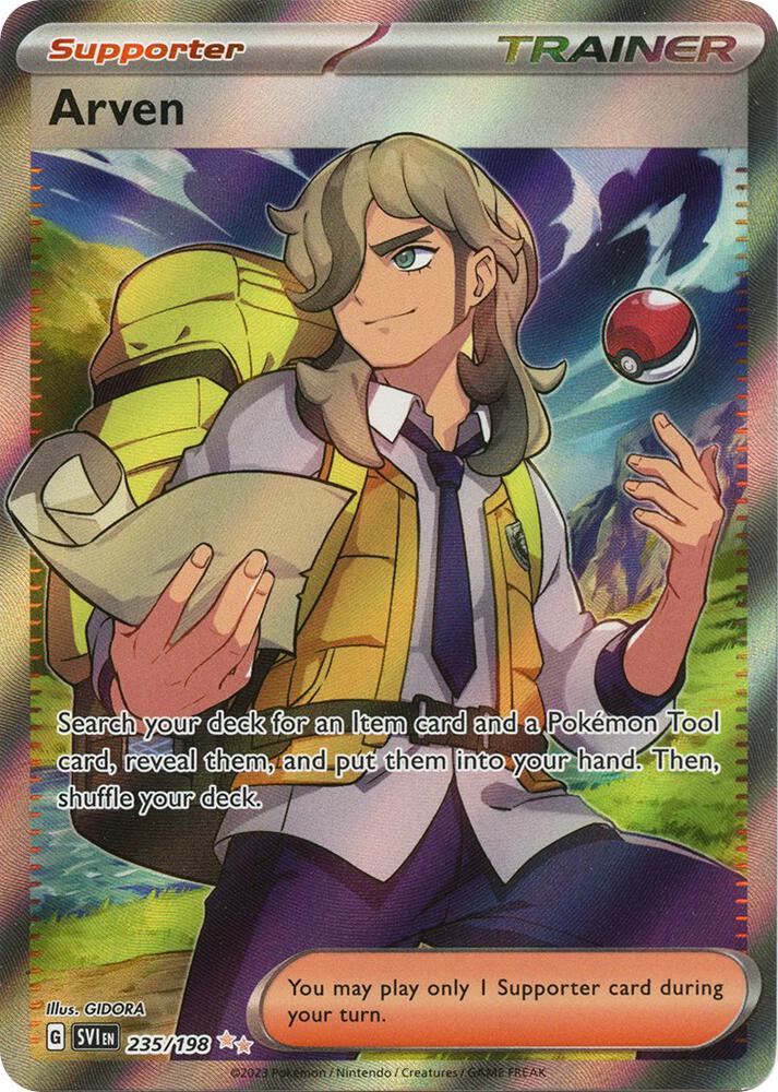Arven 235/198 (SV01: Scarlet & Violet Base Set) - Holofoil