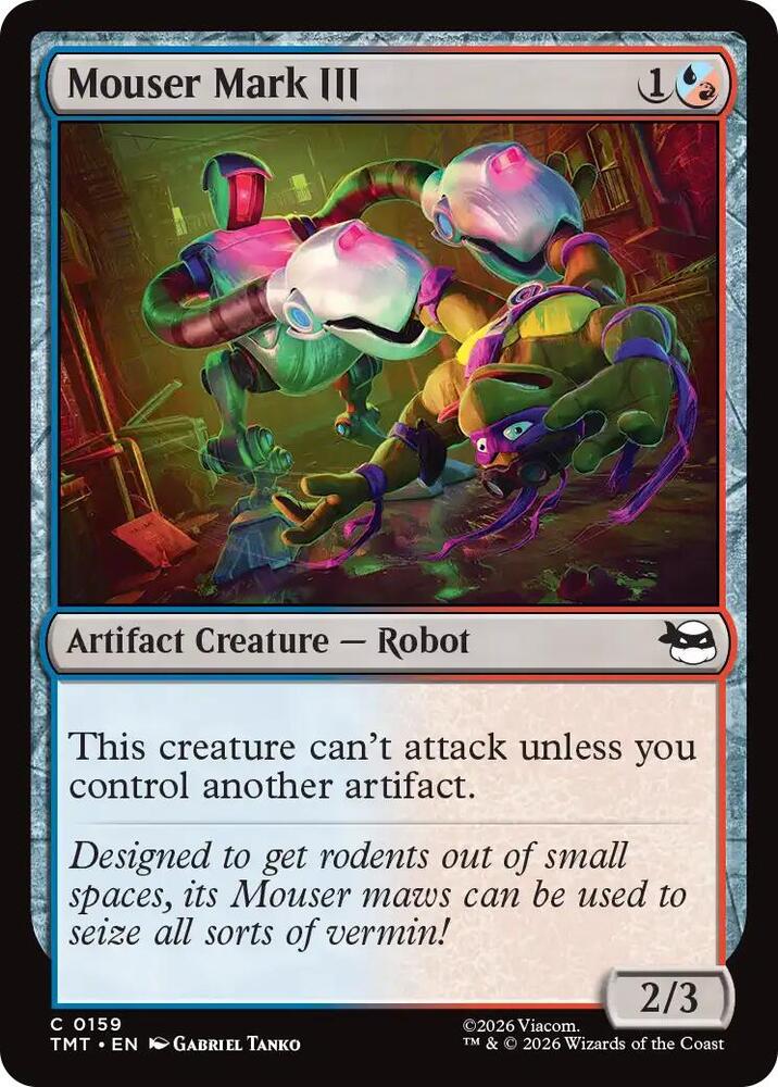 Mouser Mark III 159/190 (Teenage Mutant Ninja Turtles)