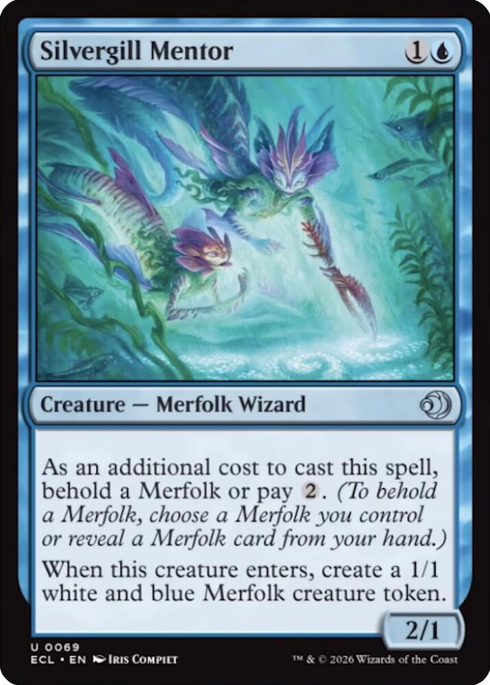 Silvergill Mentor 69/273 (Lorwyn Eclipsed)