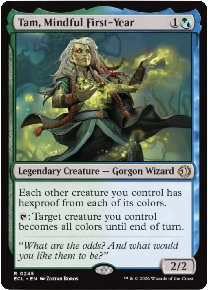 Tam, Mindful First-Year 245 (Lorwyn Eclipsed)