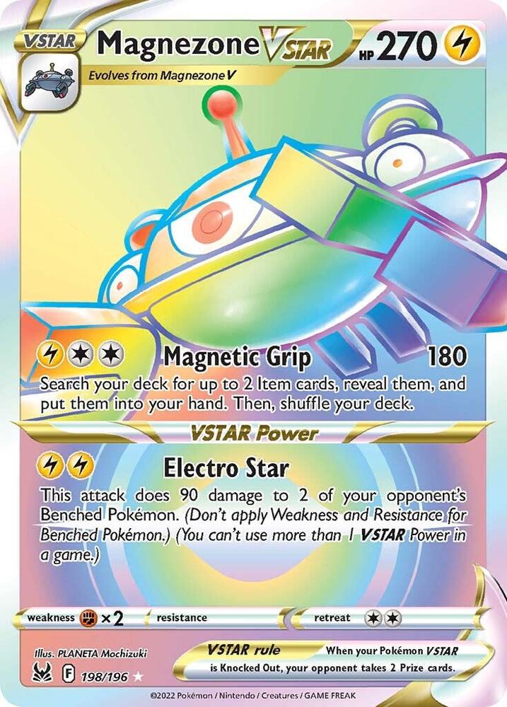 Magnezone VSTAR Secret 198/196 (SWSH11: Lost Origin) - Holofoil