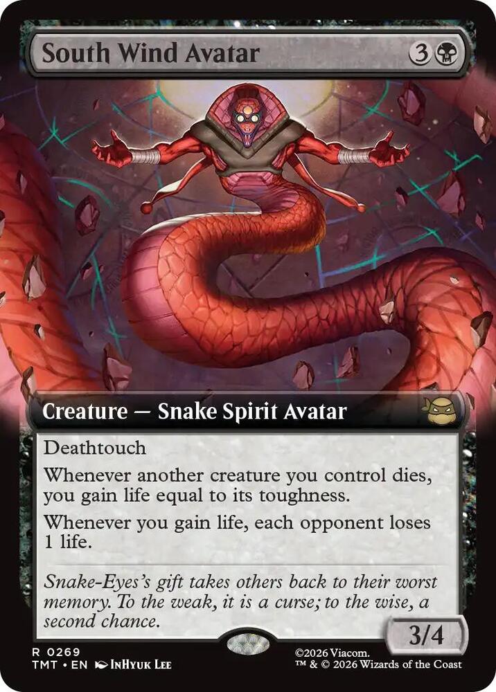 South Wind Avatar 269/190 (Teenage Mutant Ninja Turtles) - Extended Art