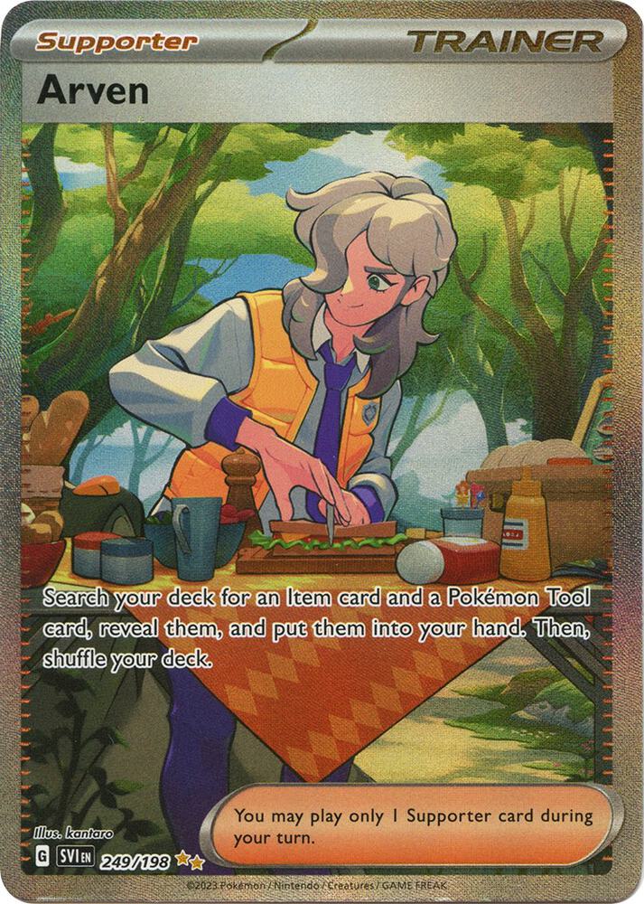 Arven 249/198 (SV01: Scarlet & Violet Base Set) - Holofoil