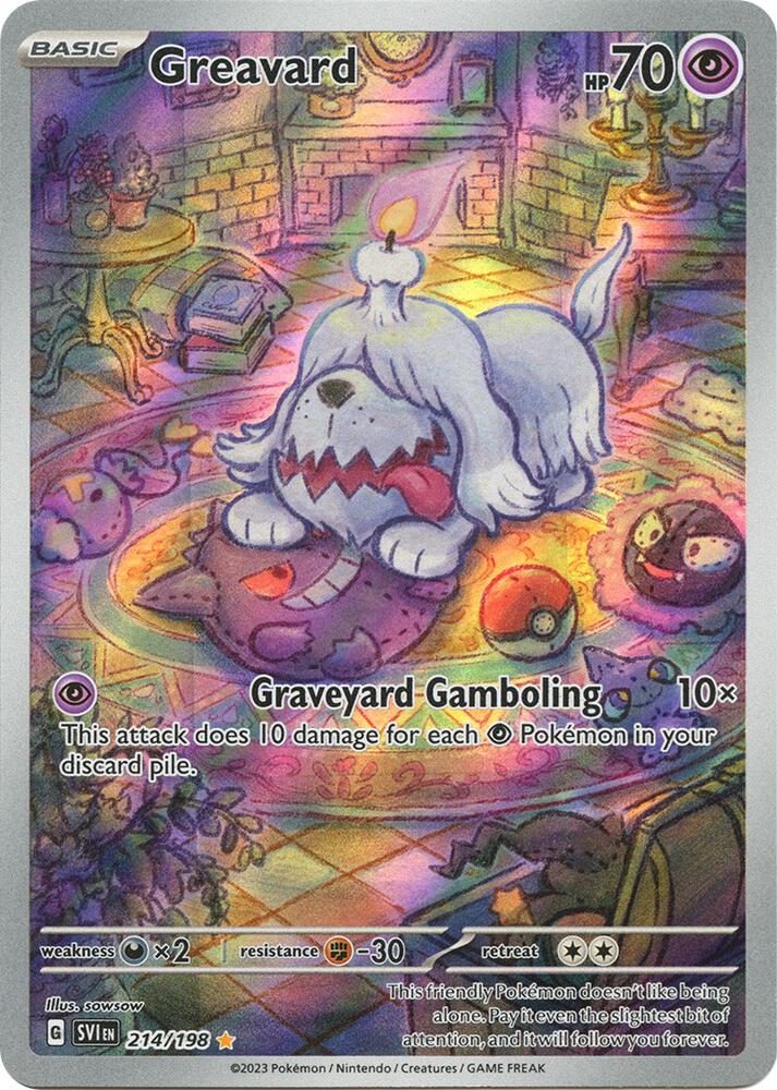 Greavard 214/198 (SV01: Scarlet & Violet Base Set) - Holofoil