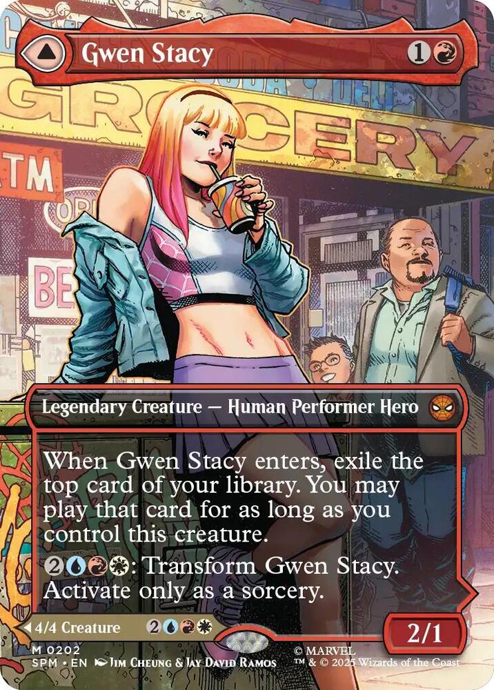 Gwen Stacy // Ghost-Spider 202/198 (Marvel's Spider-Man) - Borderless