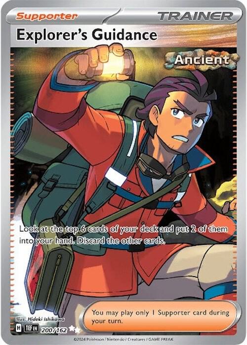 Explorer's Guidance 200/162 (SV05: Temporal Forces) - Holofoil