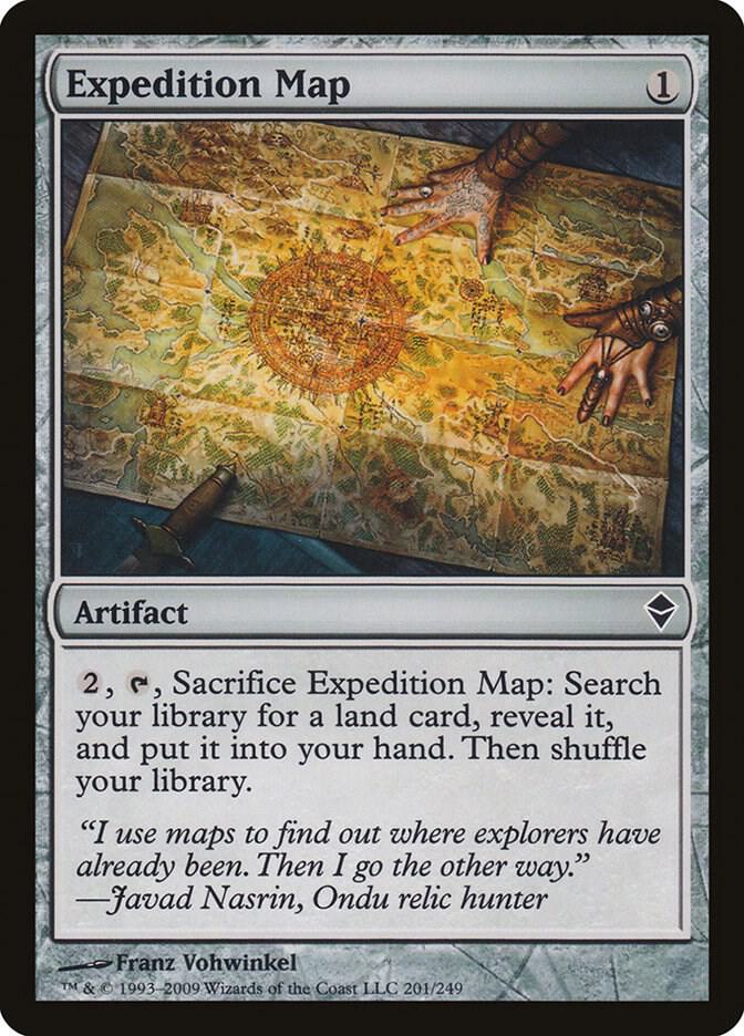 Expedition Map 201 (Zendikar)