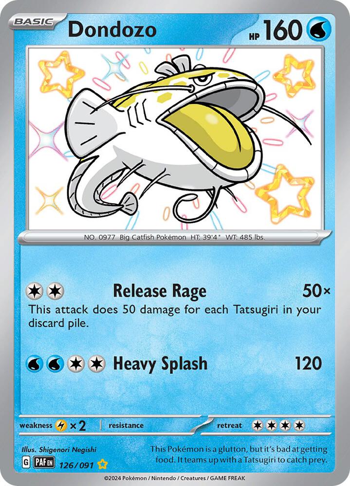 Dondozo 126/091 (SV: Paldean Fates) - Holofoil