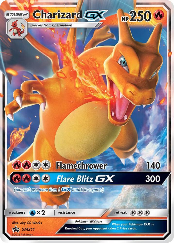 Charizard GX SM211 (SM Promos) - Holofoil