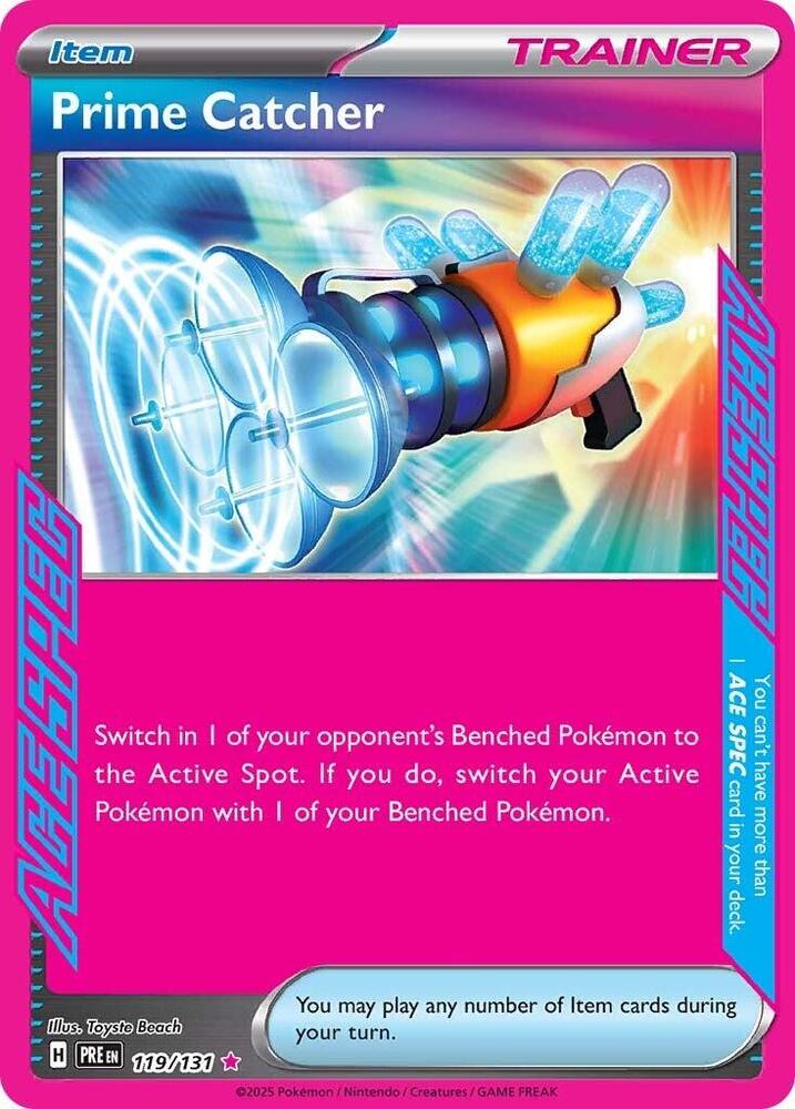 Prime Catcher 119/131 (SV: Prismatic Evolutions) - Holofoil