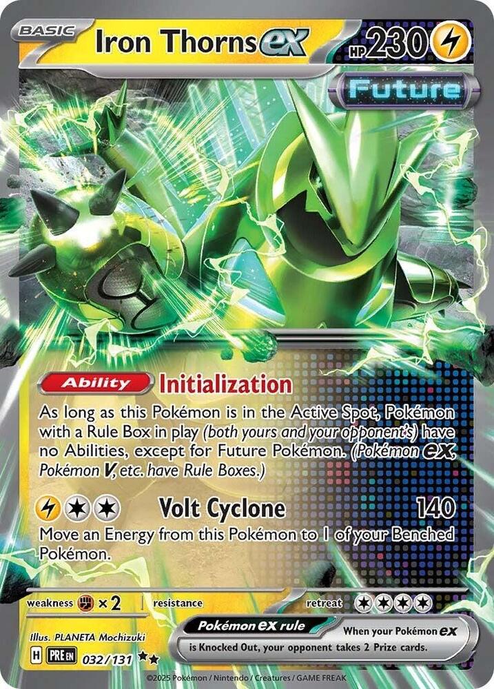 Iron Thorns ex 032/131 (SV: Prismatic Evolutions) - Holofoil