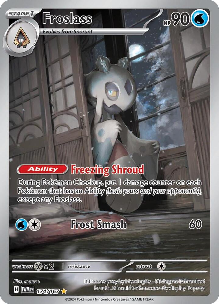 Froslass 174/167 (SV06: Twilight Masquerade) - Holofoil