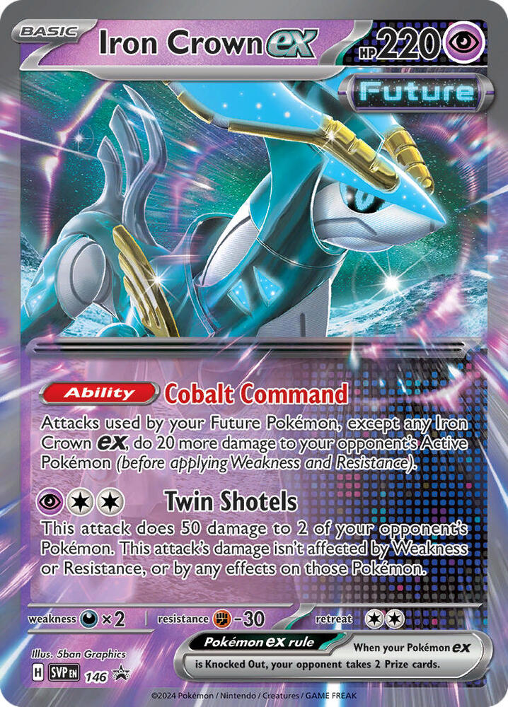 Iron Crown 146 (SV: Scarlet & Violet Promo Cards) - Holofoil