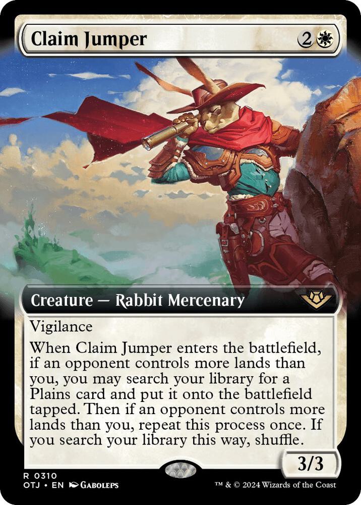 Claim Jumper 310 (Outlaws of Thunder Junction) - Extended Art
