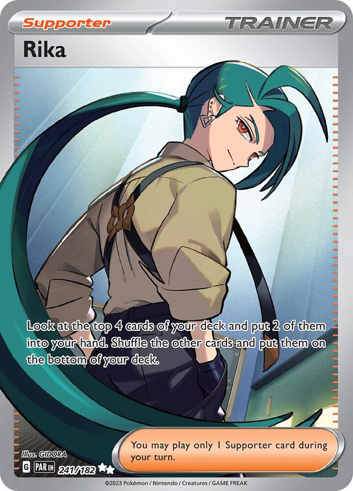 Rika 241/182 (SV04: Paradox Rift) - Holofoil