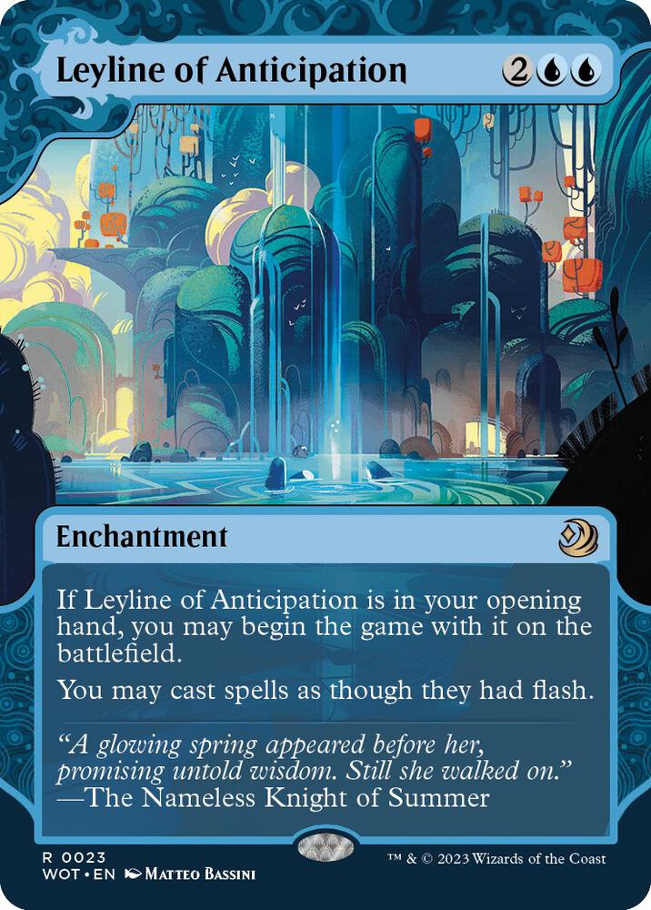 Leyline of Anticipation 23 (Wilds of Eldraine: Enchanting Tales) - Showcase