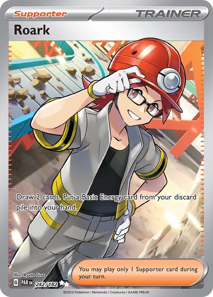 Roark 242/182 (SV04: Paradox Rift) - Holofoil