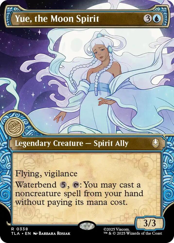 Yue, the Moon Spirit 338 (Avatar: The Last Airbender) - Showcase Foil