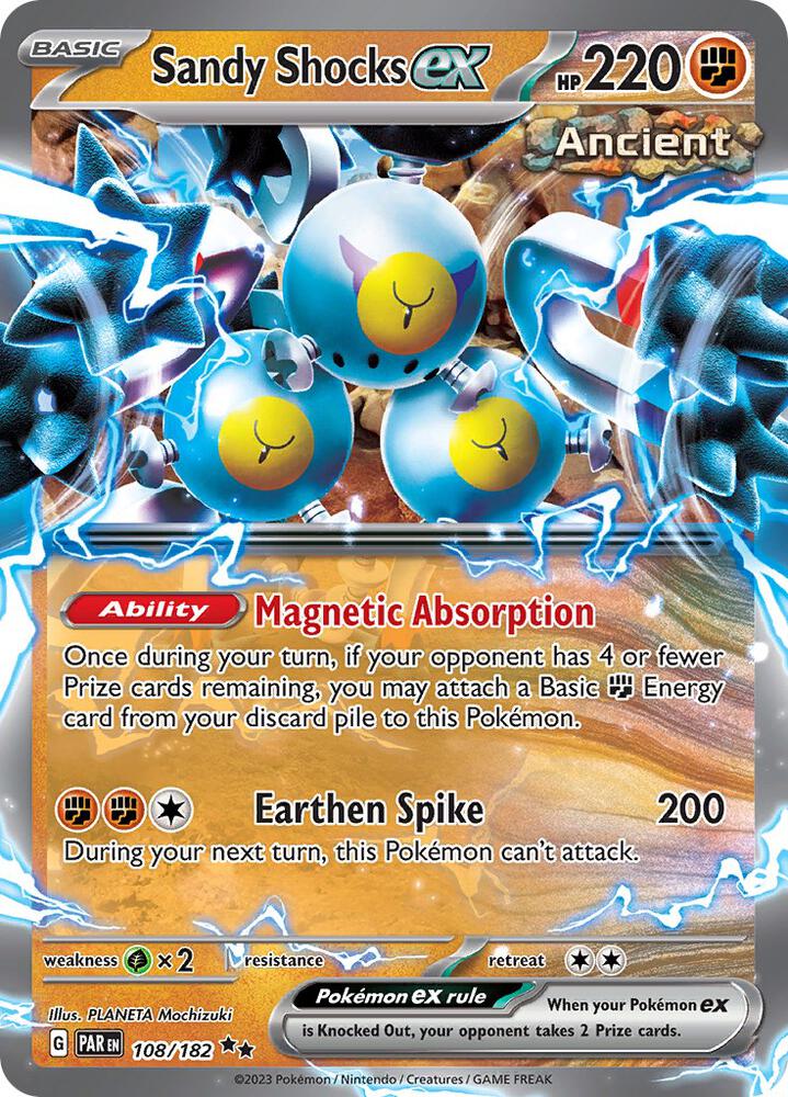 Sandy Shocks ex 108/182 (SV04: Paradox Rift) - Holofoil