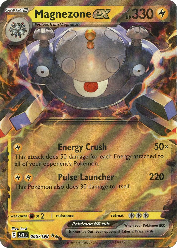 Magnezone ex 065/198 (SV01: Scarlet & Violet Base Set) - Holofoil