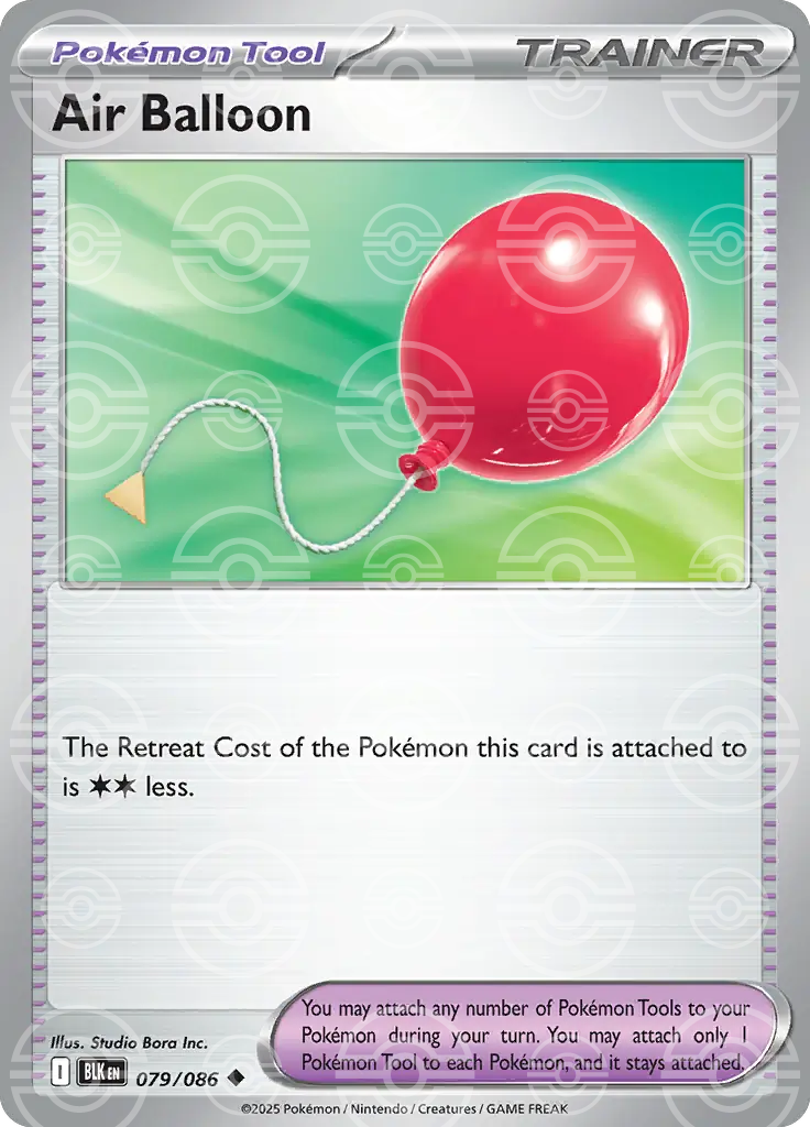 Air Balloon 079/086 (SV: Black Bolt) - Poke Ball Holofoil