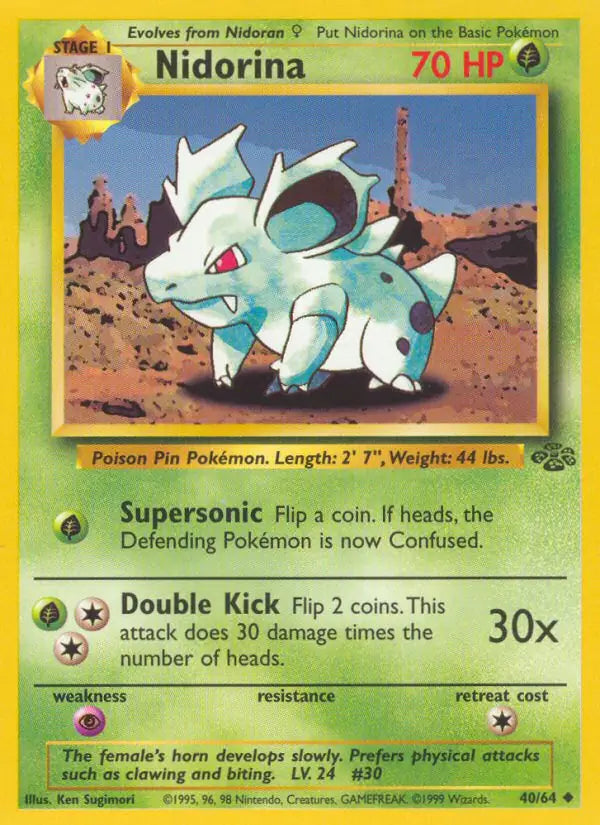 Nidorina 40/64 (Jungle) - Unlimited