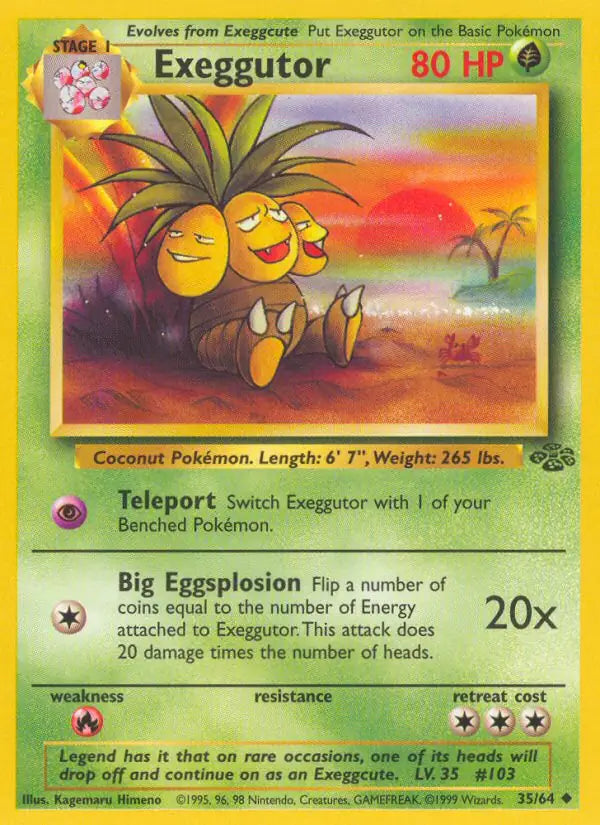 Exeggutor 35/64 (Jungle) - Unlimited