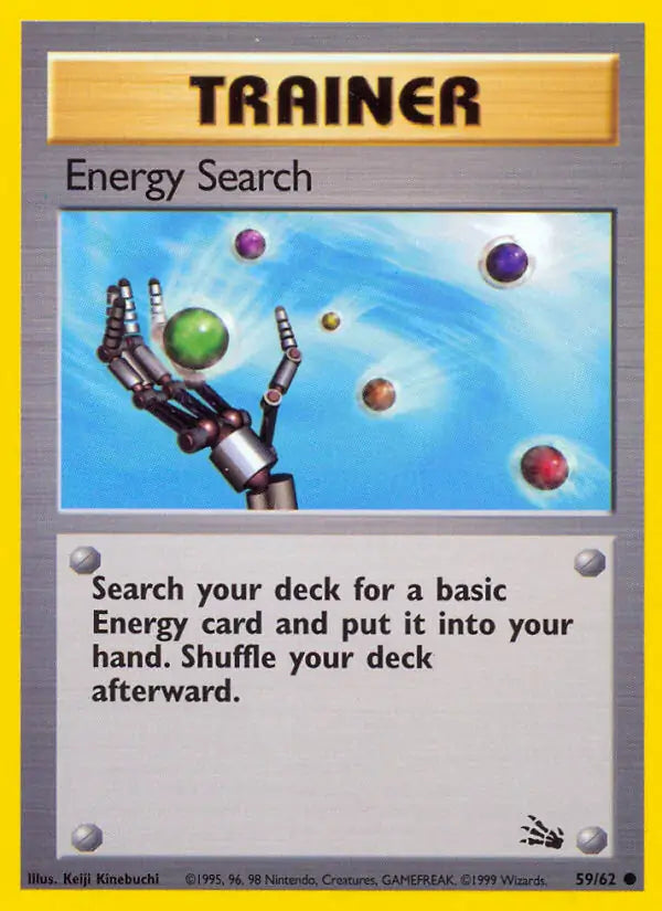 Energy Search 59/62 (Fossil) - Unlimited