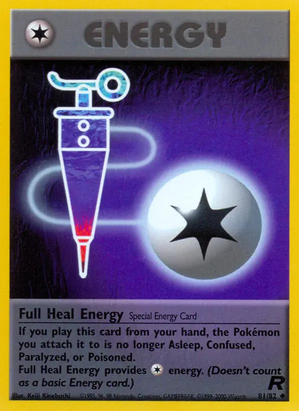 Full Heal Energy 81/82 (Team Rocket) - Unlimited
