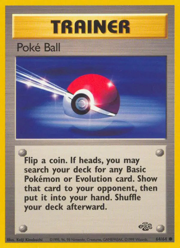 Poke Ball 64/64 (Jungle) - Unlimited