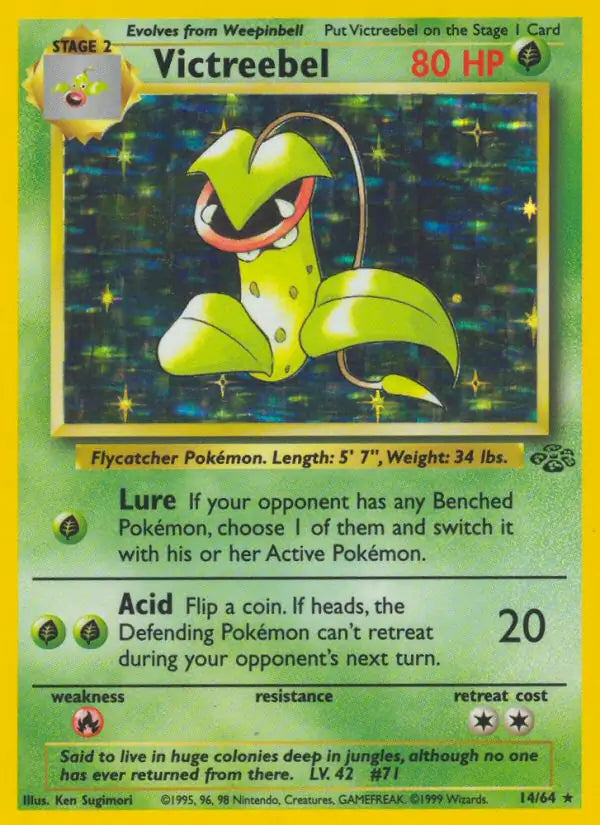 Victreebel 14/64 (Jungle) - Unlimited Holofoil