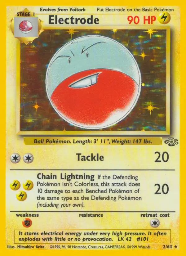 Electrode 02/64 (Jungle) - Unlimited Holofoil