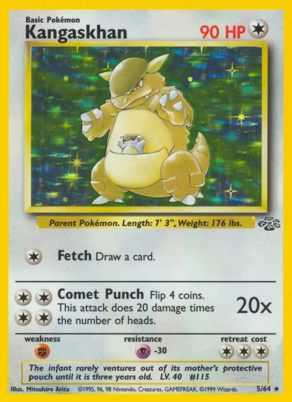 Kangaskhan 05/64 (Jungle) - Unlimited Holofoil