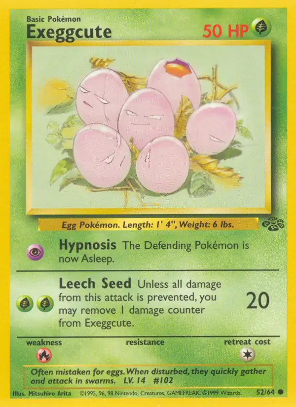 Exeggcute 52/64 (Jungle) - Unlimited